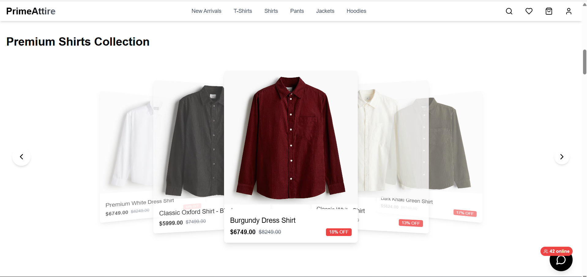 Prime Attire E-Commerce Platform